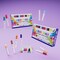 Chalk Markers (Neon+Pastel) 24 Colors Erasable with Bullet/Chisel Reversible Tips, Liquid Drawing Chalk Pens for Blackboard, Chalkboard, Whiteboard, Calendar, Cars, Window, Glass, Mirror